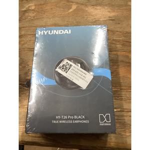 Sealed Hyundai HY-T26 Pro Black Modern True Wireless Earphones 5.4 Version